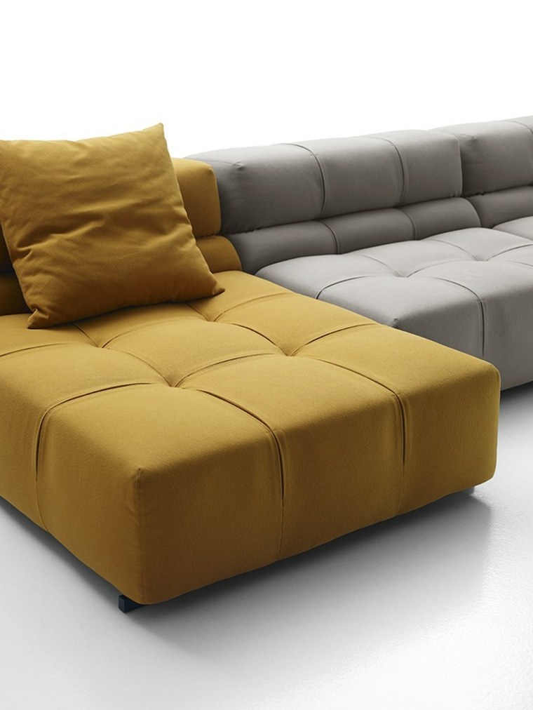 divani componibili design moderno cuscino pouf soggiorno