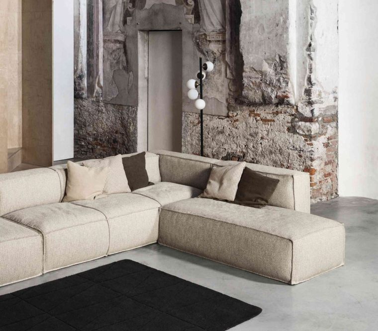 moduláris kanapék modern olasz dizájn nappali tervezési elrendezés
