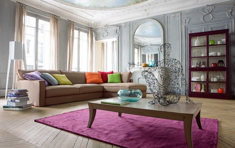 idee-kauč-divan-kauč-dnevni boravak-rochebobois-dizajn-klasika