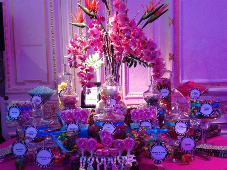 candy bar wedding candy bar viola rosa