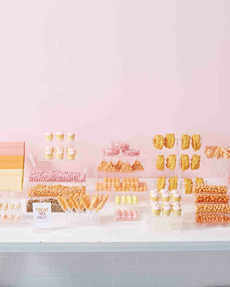 candy-bar-decorazione-candy-bar-matrimonio-rosa-salmone-arancio-ecru