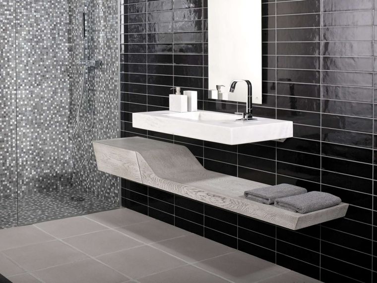 csempézett fürdőszobai trendek-csempézés-mozaik-ötletek