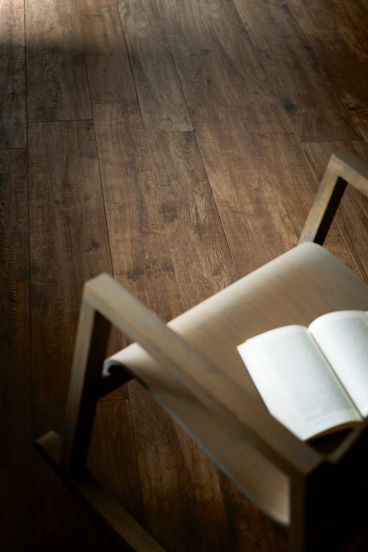 medinių grindų plytelių imitacija parketas interjero idėja medinių grindų danga marazzi dizainas