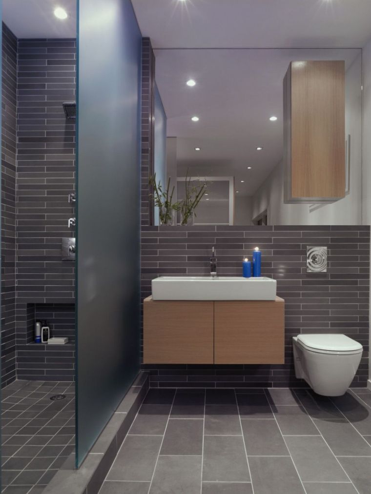 sive i drvene kupaonske pločice moderni zidni ormar za umivaonik