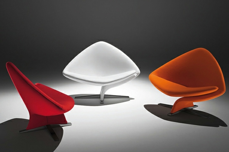 stolica buduće moderne boje dnevne sobe