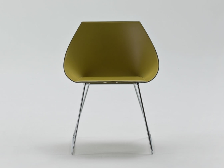 stolica od zelene kože
