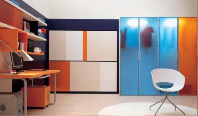 camera da letto colorata per adolescenti