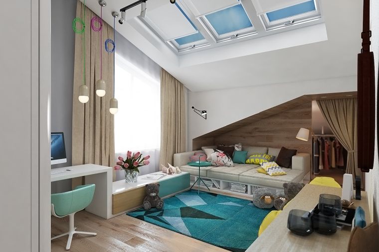 Ideja za dizajn tinejdžerske spavaće sobe