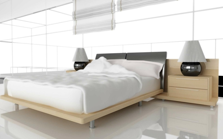letto design testiera camera da letto idea legno parquet laccato camera da letto arredo design