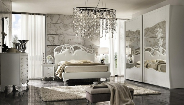 寝室のシャンデリアの家具のデザイン