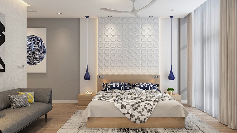 colori della camera da letto dal design moderno