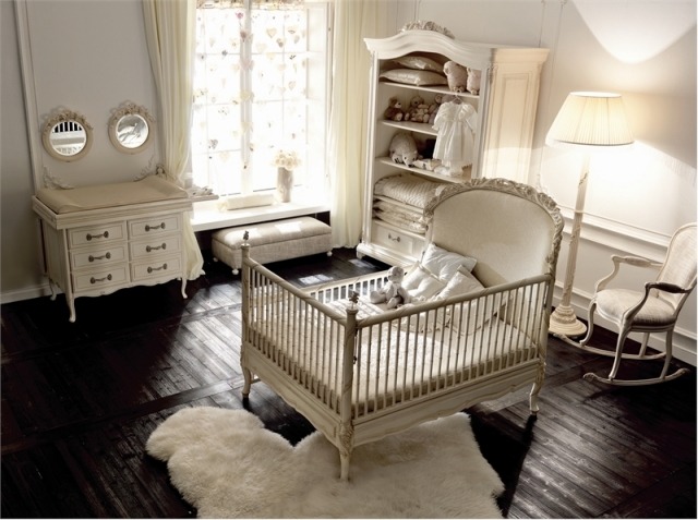soba za bebe u romantičnom stilu