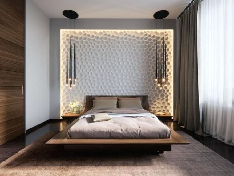 dizájn ágy luxus hálószobába