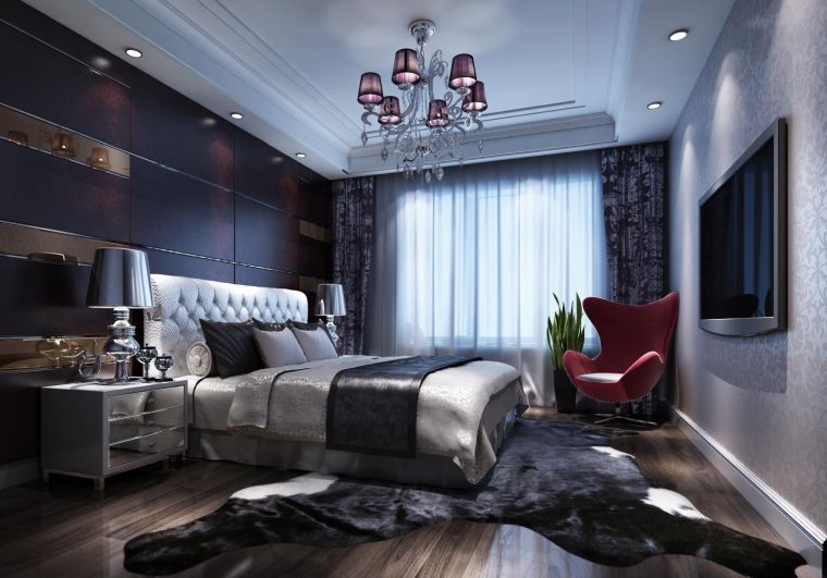 modern luxus felnőtt hálószoba dekoráció