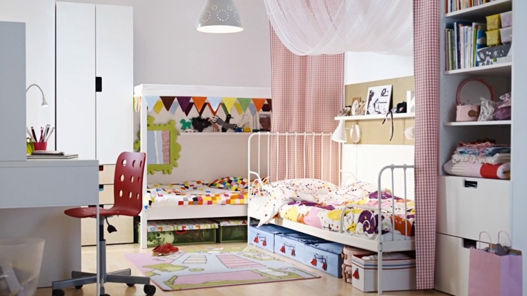 design moderno della camera dei bambini