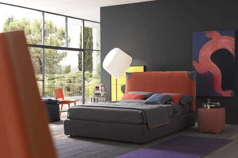 tendenze del colore della camera da letto moderna