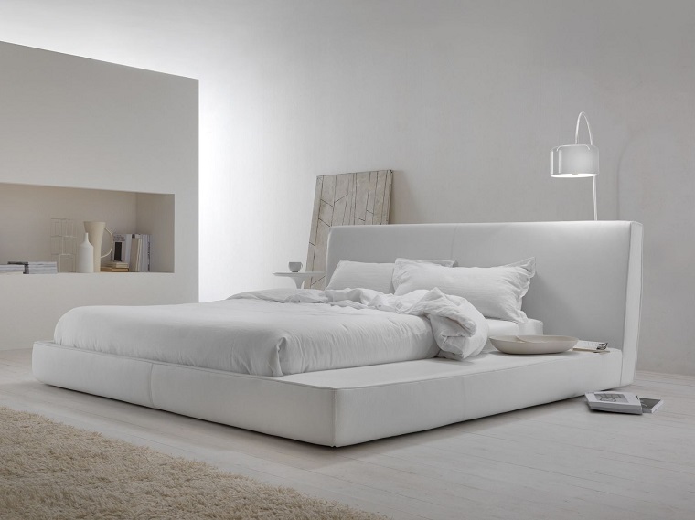 camere da letto bianche in stile moderno