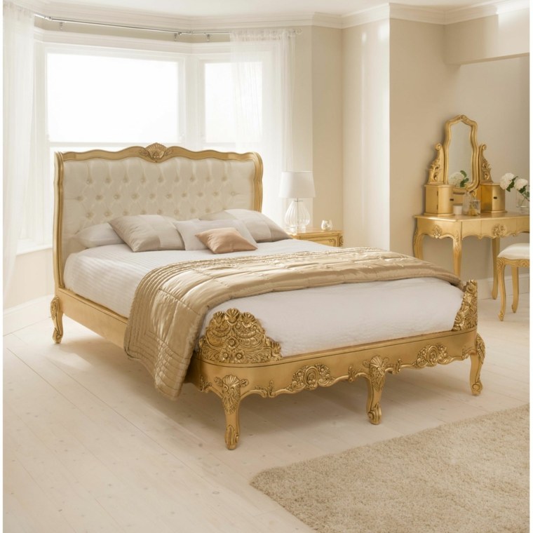 Arredamento camera da letto in stile barocco letti barocchi