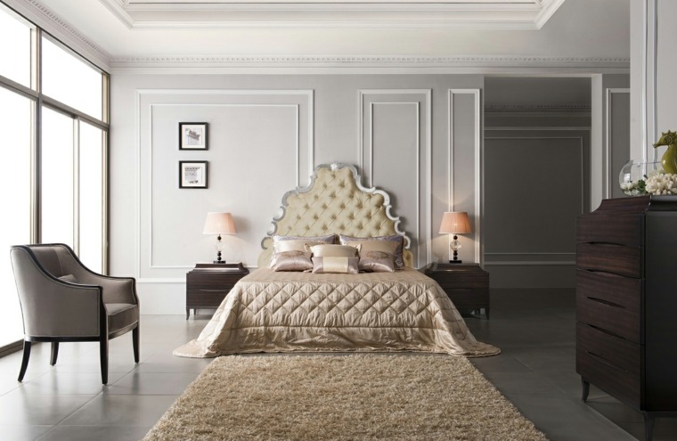 Idee per la decorazione del letto barocco camere contemporanee