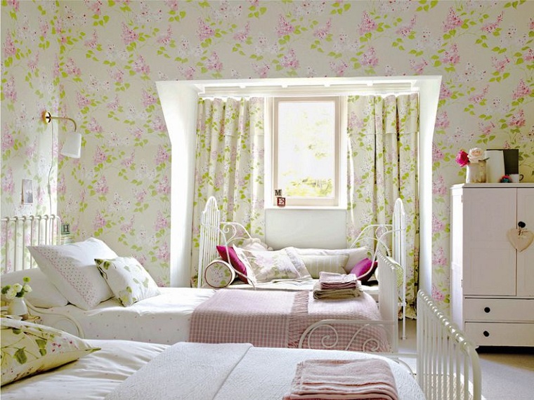 Idee shabby chic per decorare la camera da letto