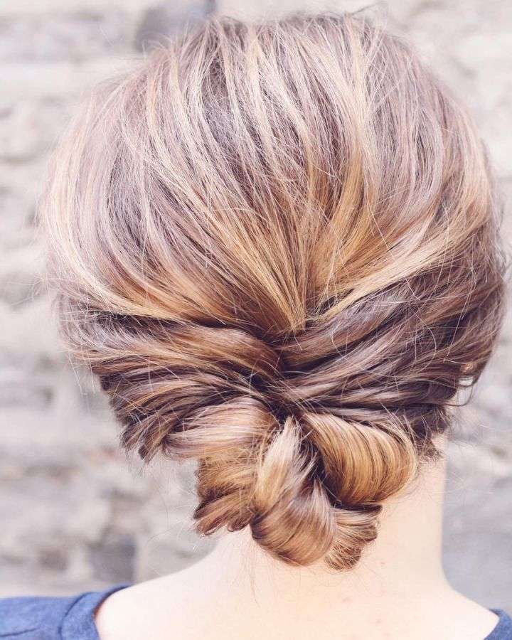 semplice boho bun