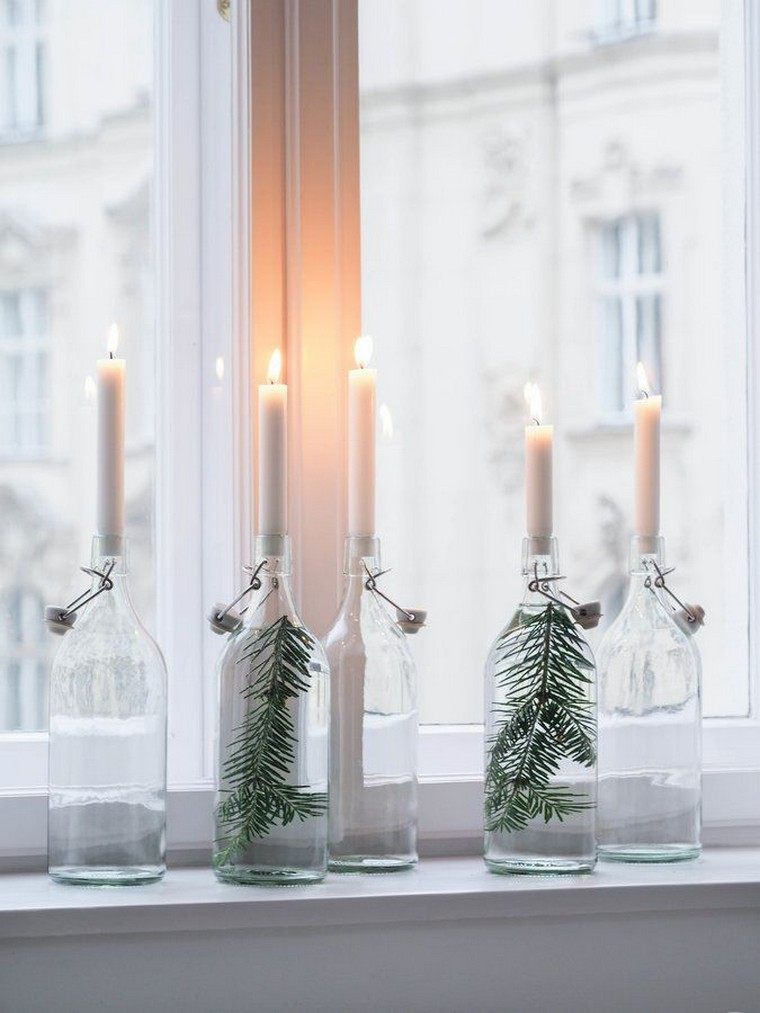žvakidės idėja Kalėdų uždegimo dekoratyvinė žvakė
