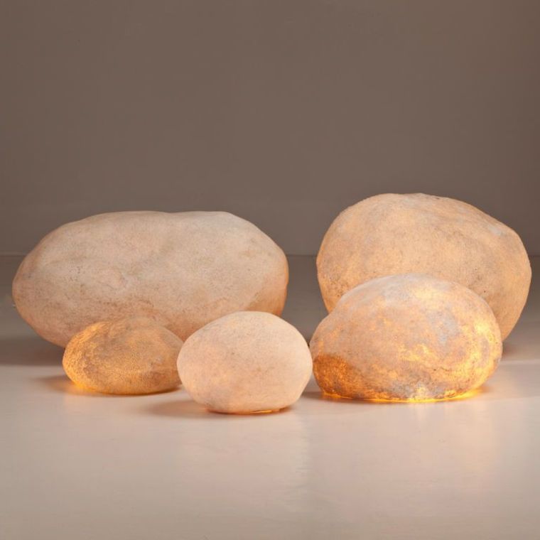 zen svjetiljke za raspoloženje prirodni deco lagani kameni dizajn