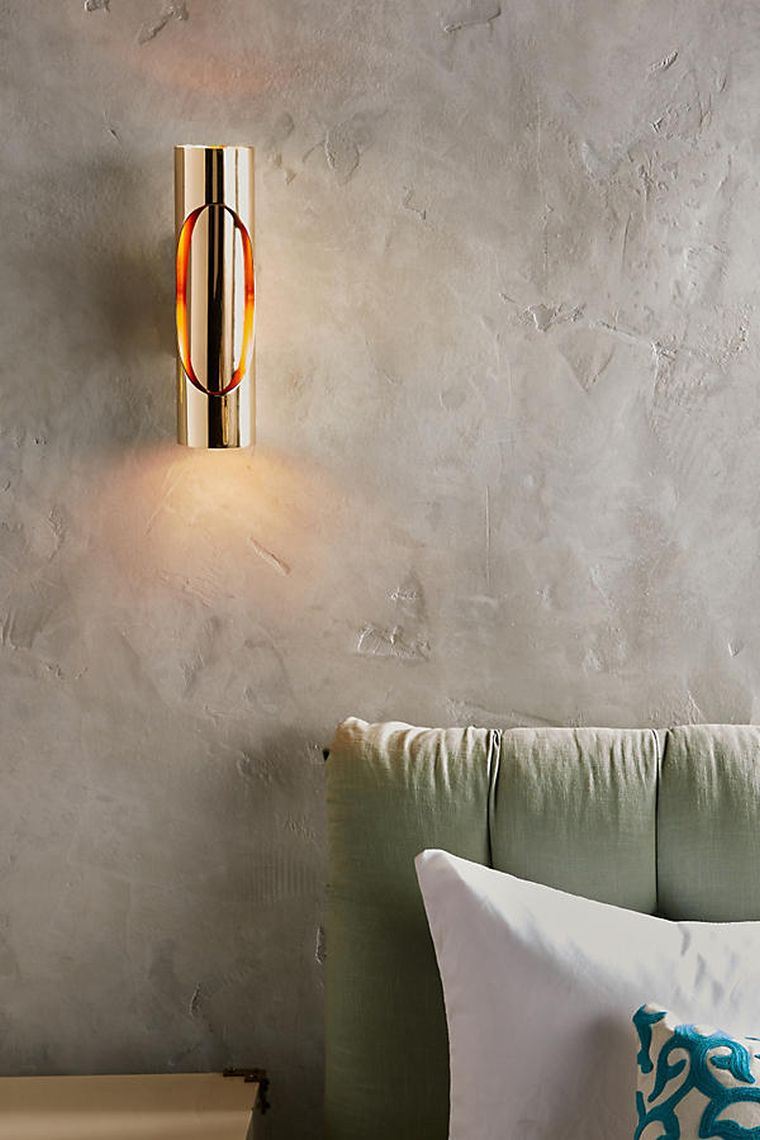 ideja zidnih svjetiljki rasvjeta ideja za odrasle dekor spavaće sobe zen