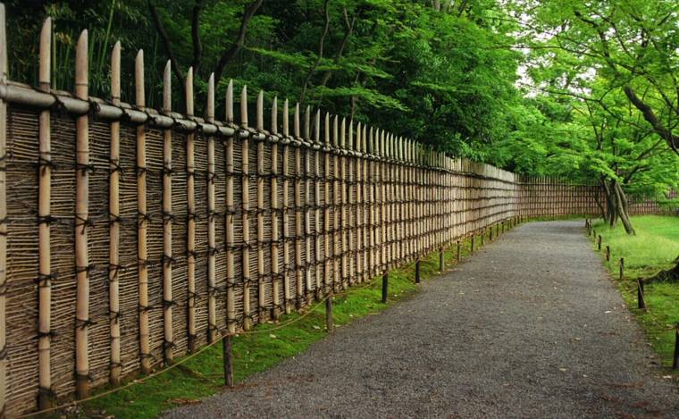 recinzioni decorative da giardino in legno di bambù