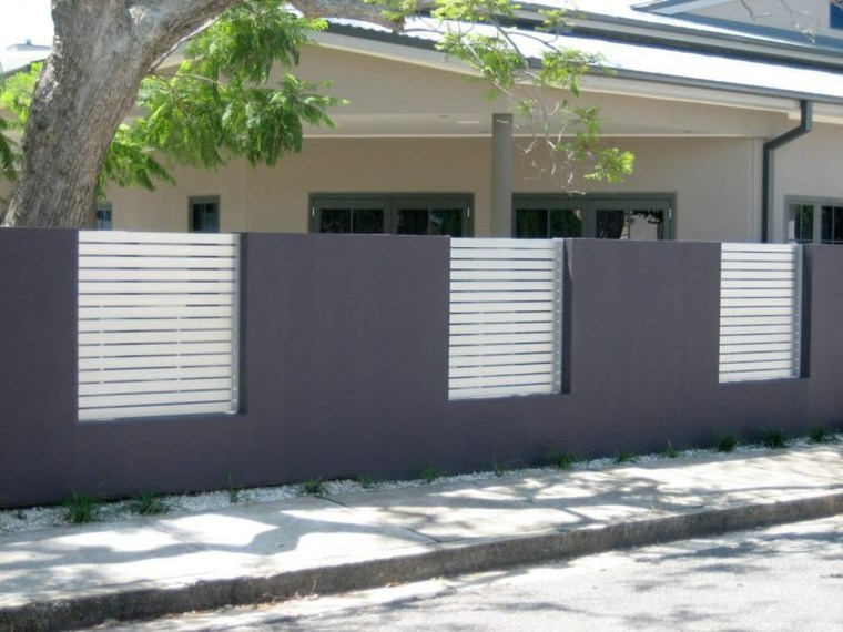 minimalista kerítés fotók ház design