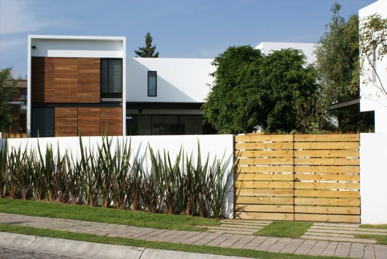 szellő kilátás modern kerítés a kertre