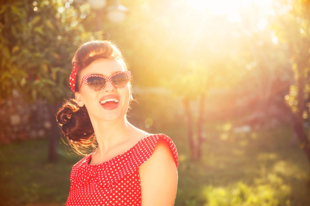 Acconciatura anni '50 per donna