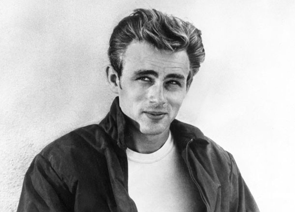 acconciatura retrò chic hollywoodiana di james dean