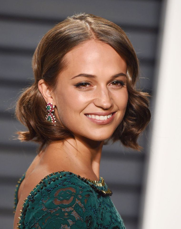 acconciature da celebrità: Alicia Vikander