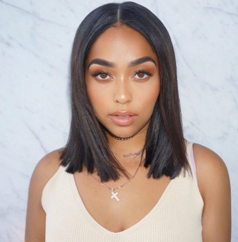 Jordyn Woods nyári frizurája