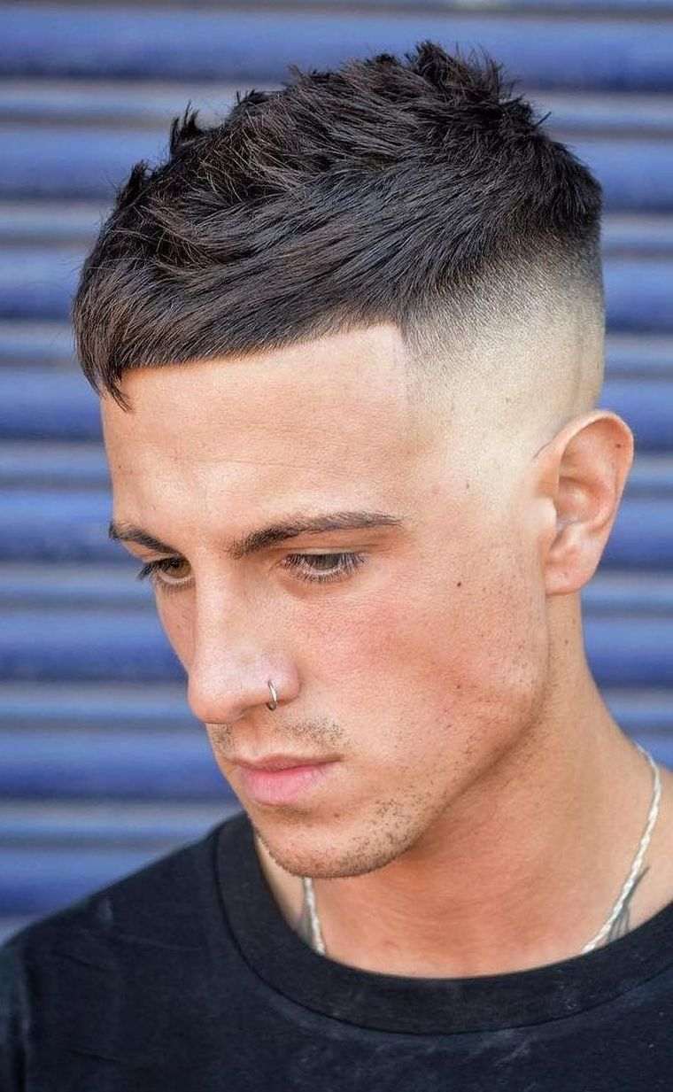 férfi frizura rövid trend