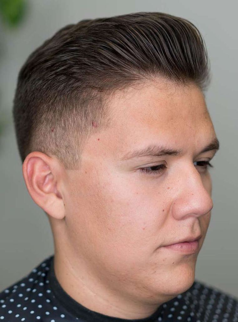 hajvágás férfiak arc típusa