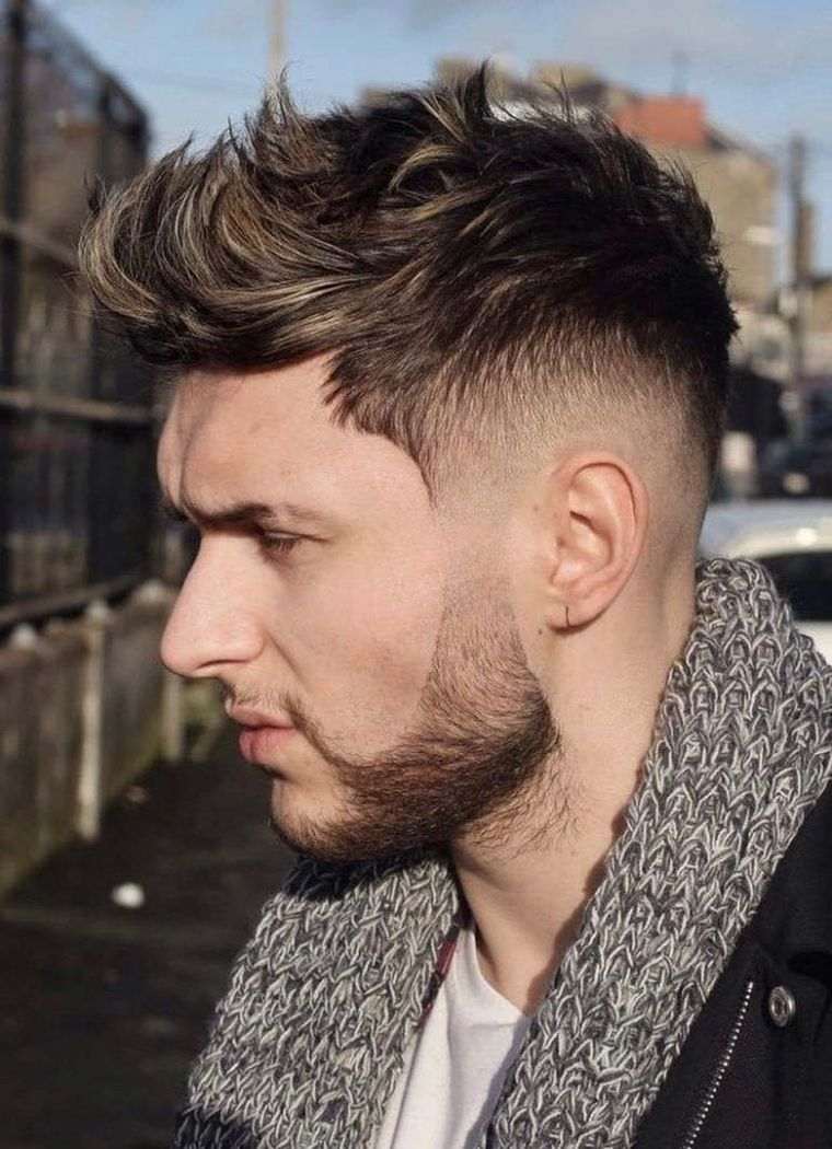 obrijana muška frizura