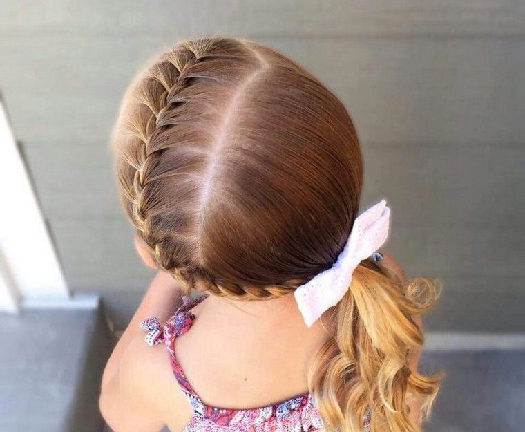 frizura za djevojčicu pletenice ideje za kosu