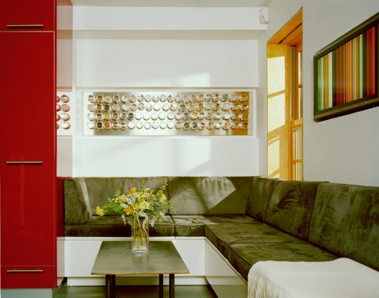 Kampinio suoliuko idėjos pagalvėlės sienų dekoro stalo siena