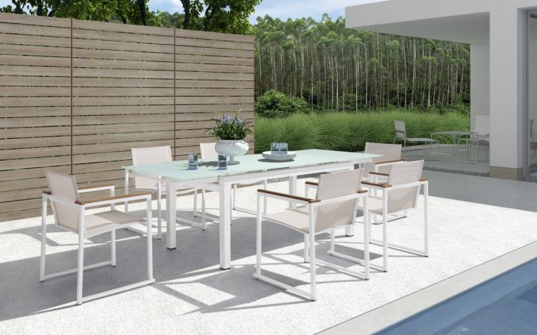 mobili da giardino moderni per patio deco