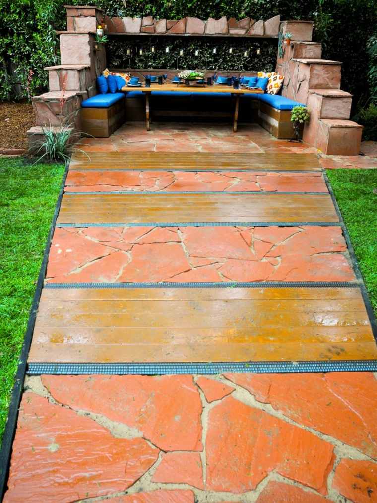 idee soggiorno patio decorazione del giardino