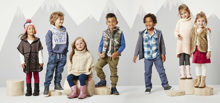 collezione autunno inverno 2018 bambino-ragazza-ragazzo