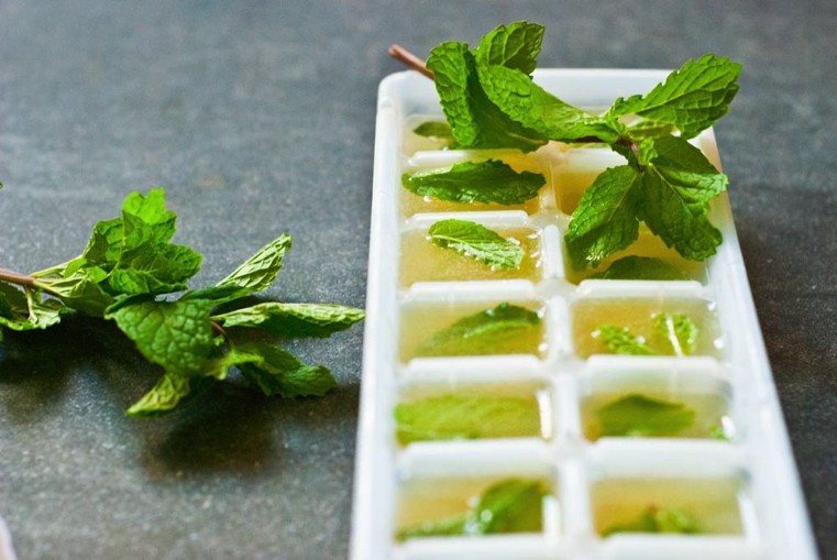 bevanda rinfrescante gelato alla menta