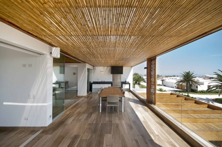 build-a-pergola-idea-wood-bamboo-decoration-terrace-design