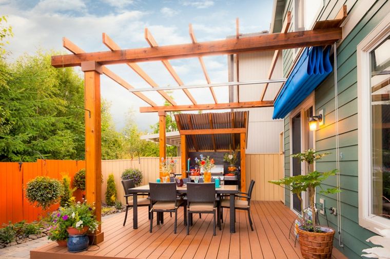 build-a-wooden-pergola-folding-shade-canvas-deco-terrace-wood