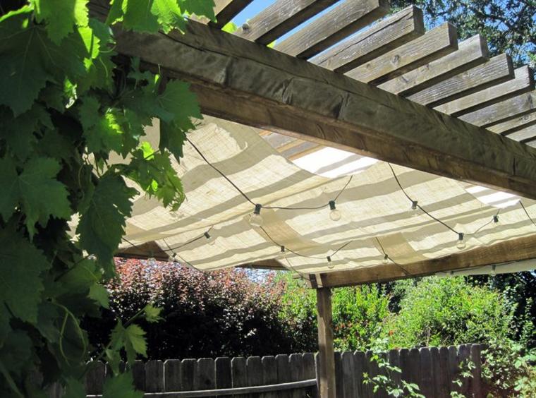 build-a-wooden-pergola-deco-sails-shade-fairy-lights-terrace