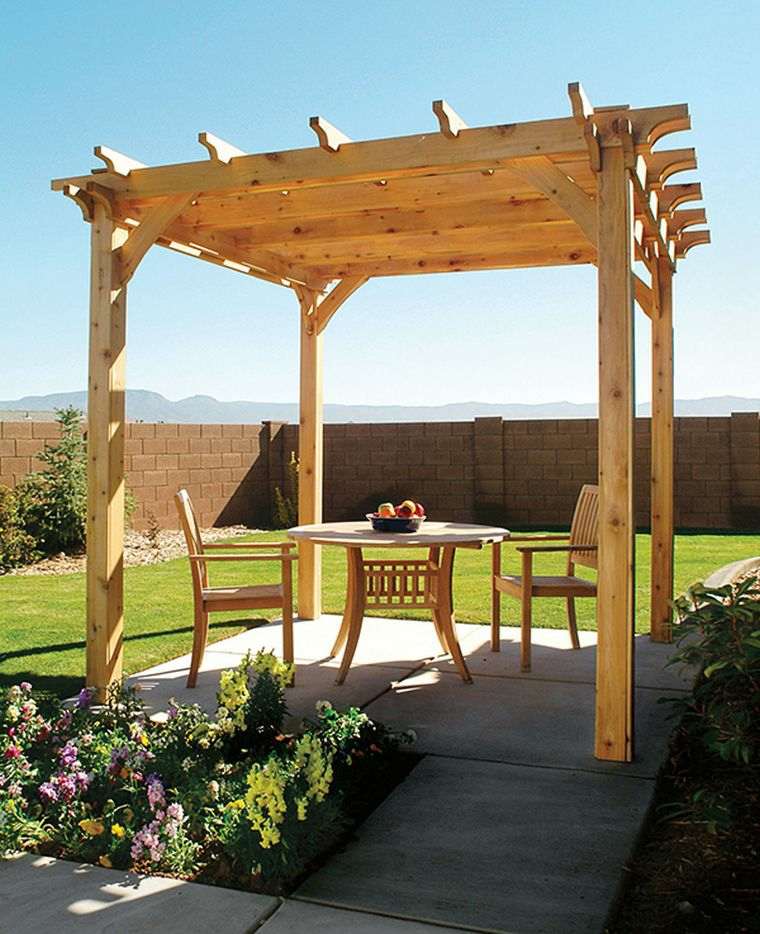 fa pergola-deco-garden-lugas-gyártás építése