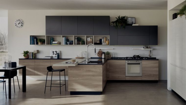 isola-cucina-mobili-in-legno-base-colore-chiaro-nero-contenitore
