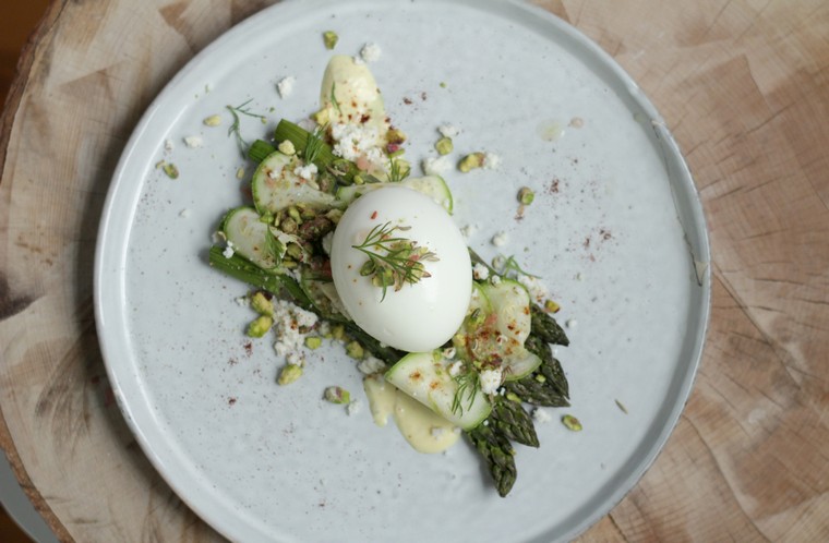 vegetáriánus recept ötlet kiegyensúlyozott menü zöld zöldségek tojás